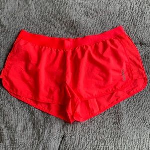 Reebok Shorts neon red